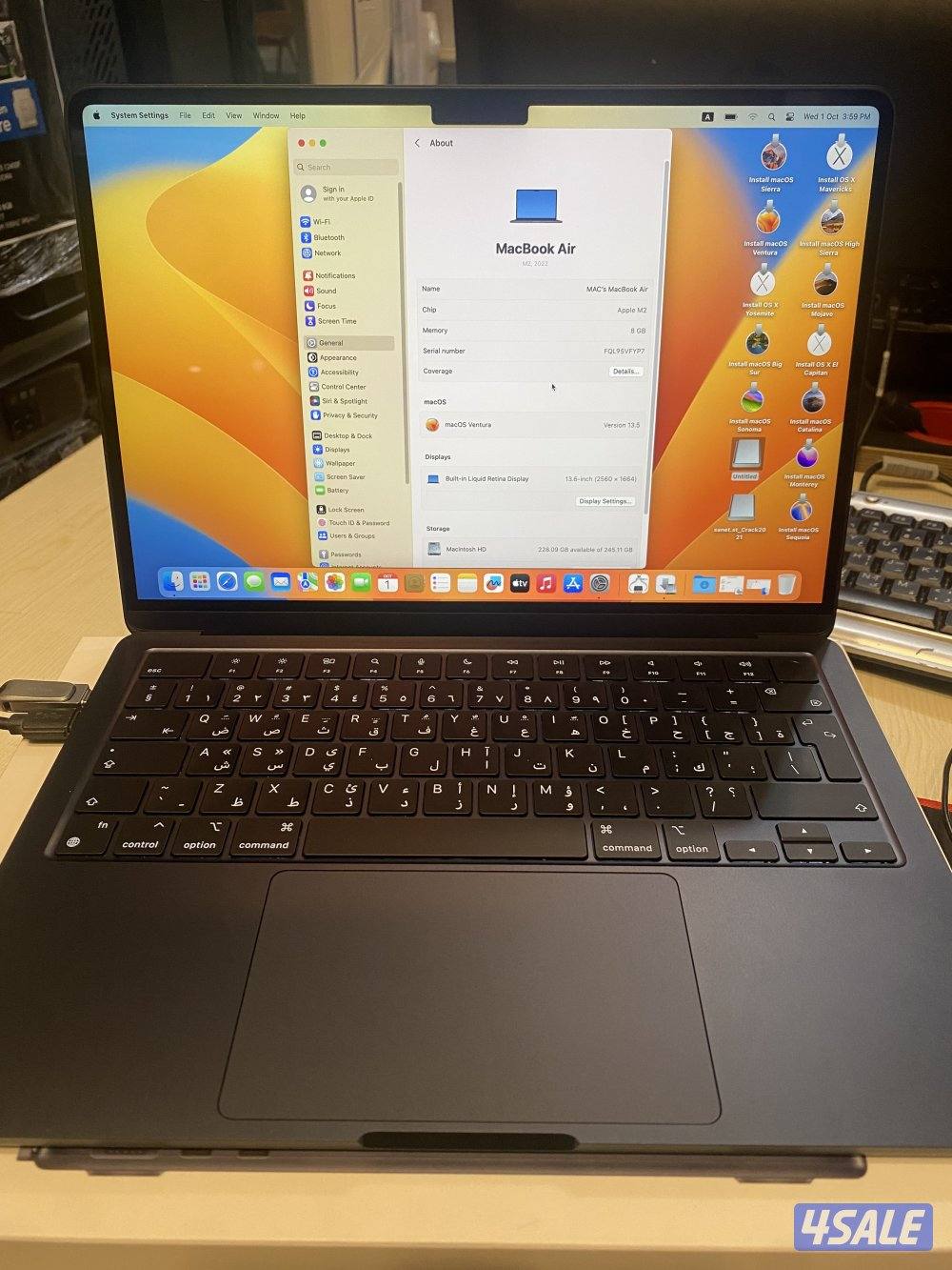 ماك بوك آير م٢2