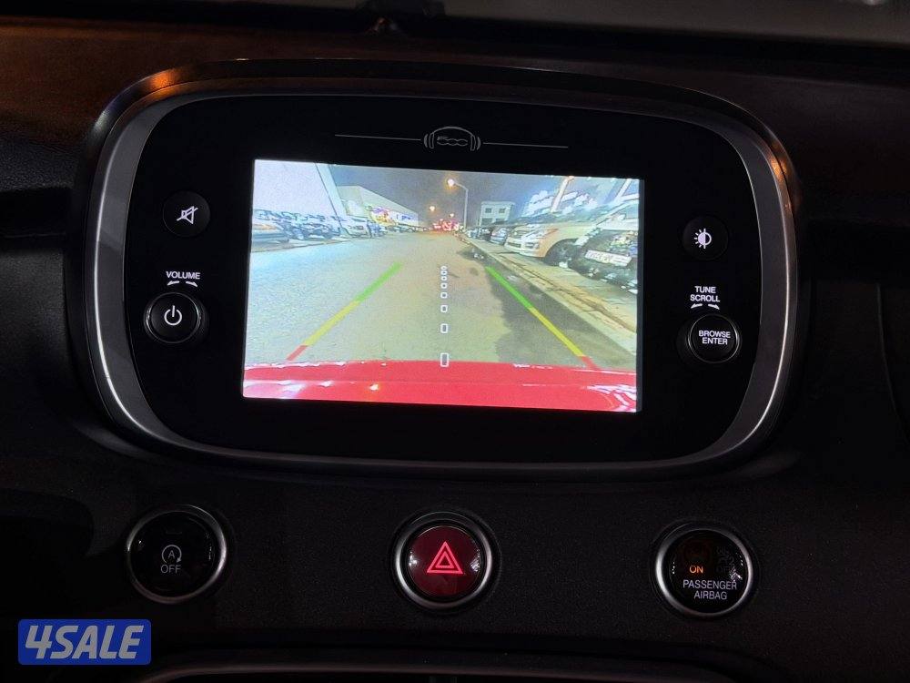 فيات 500X موديل 2023 عداد قليل 55 الف بحالة الوكاله بلاك اديشن9