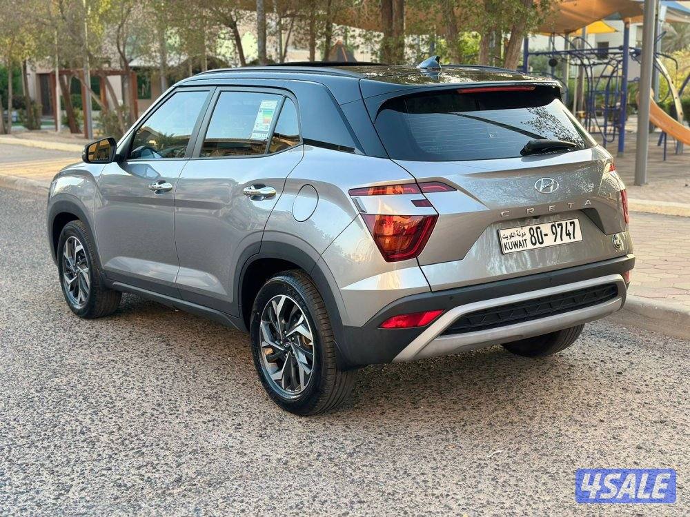 للبيع جيب هيونداي كرتا موديل 2024 بحالة الوكاله صبغ الوكاله1