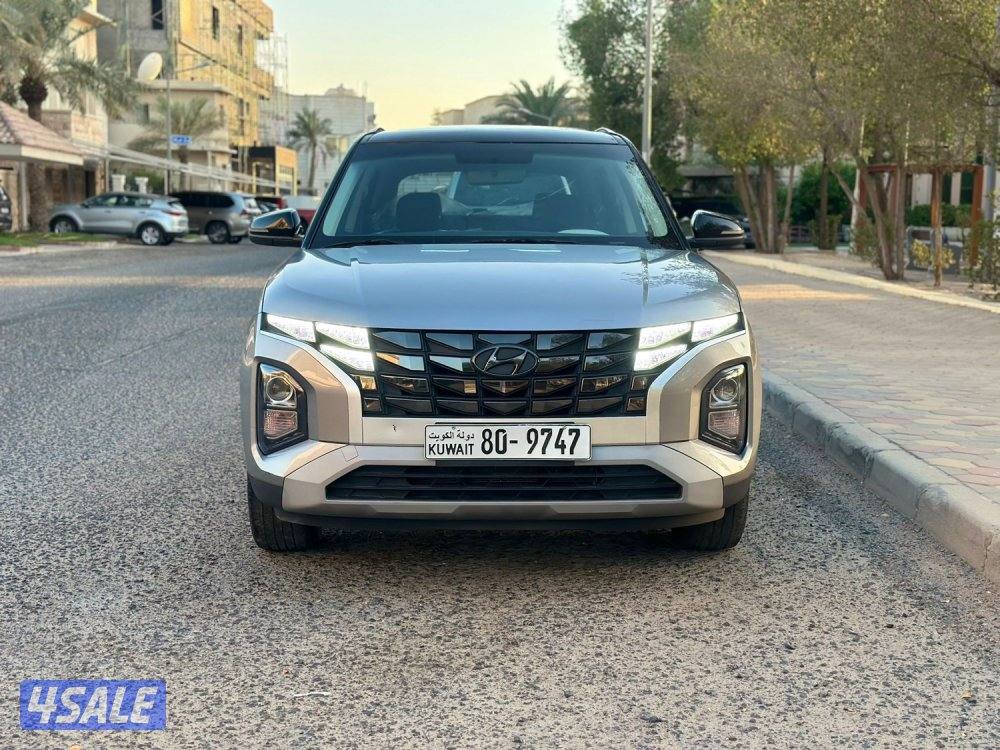 للبيع جيب هيونداي كرتا موديل 2024 بحالة الوكاله صبغ الوكاله2