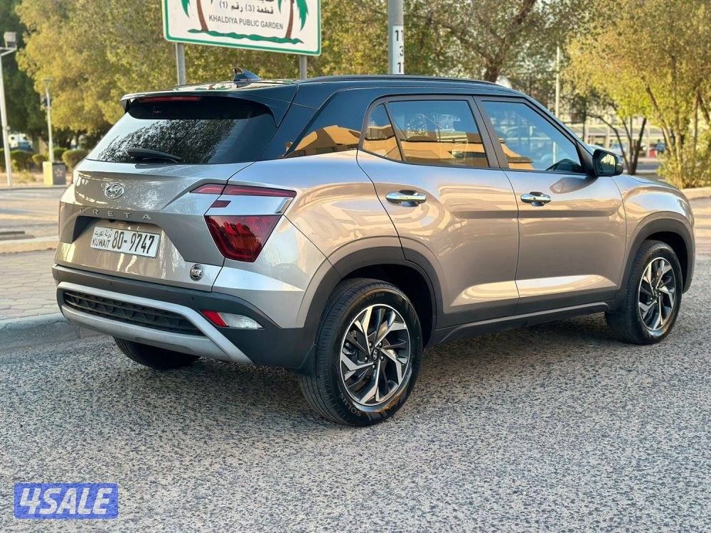للبيع جيب هيونداي كرتا موديل 2024 بحالة الوكاله صبغ الوكاله3