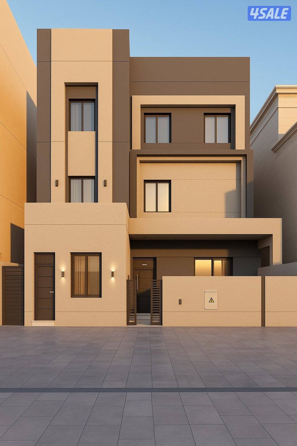 المطلاع ٣ ادوار وربع بجوار الخدمات0