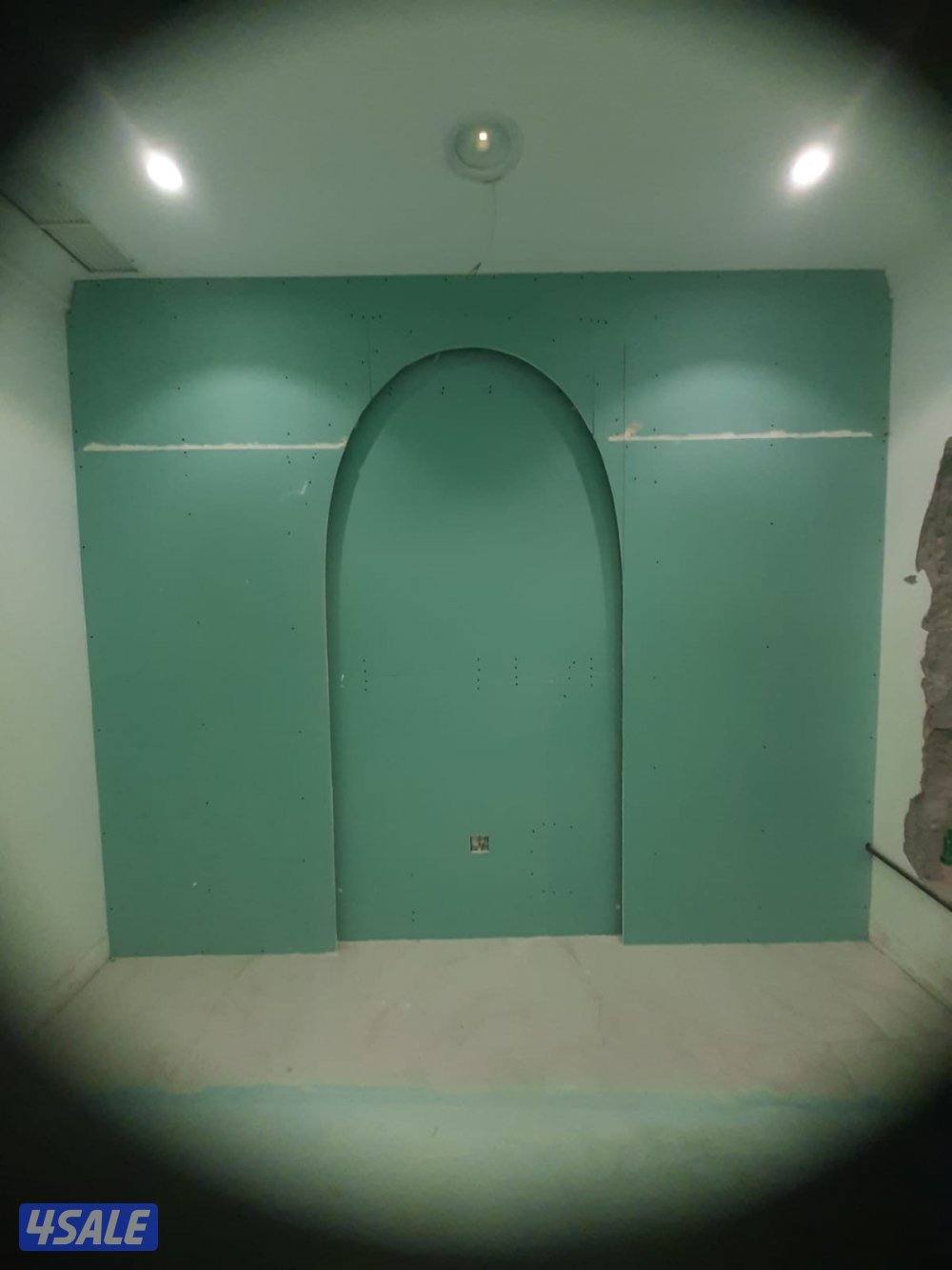 gypsum board chiling partition 60x60 all decor service5