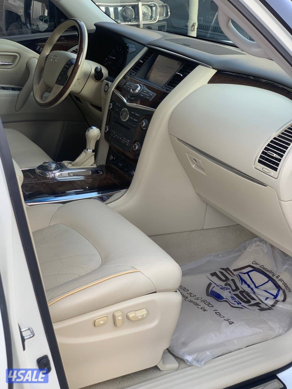 للبيع انفينتي موديل 2014 بحالة الوكاله سيرفس منتظم بالوكاله8