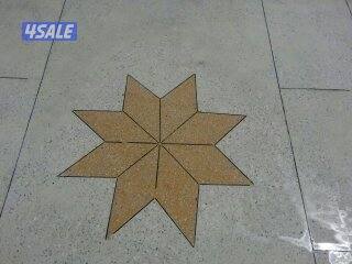 معلم بلاط متدخل وكربستون وصب مزييك أرضيات وجلي كاشي وجلي رخام  وتيل صن12