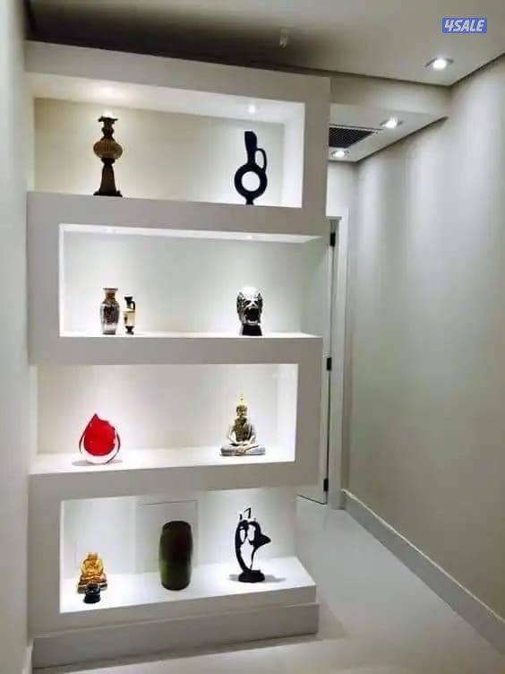 Gypsum board chilling partition 60x602