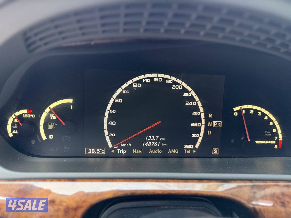 من النوادر  S63 AMG اصلي وارد اليابان9