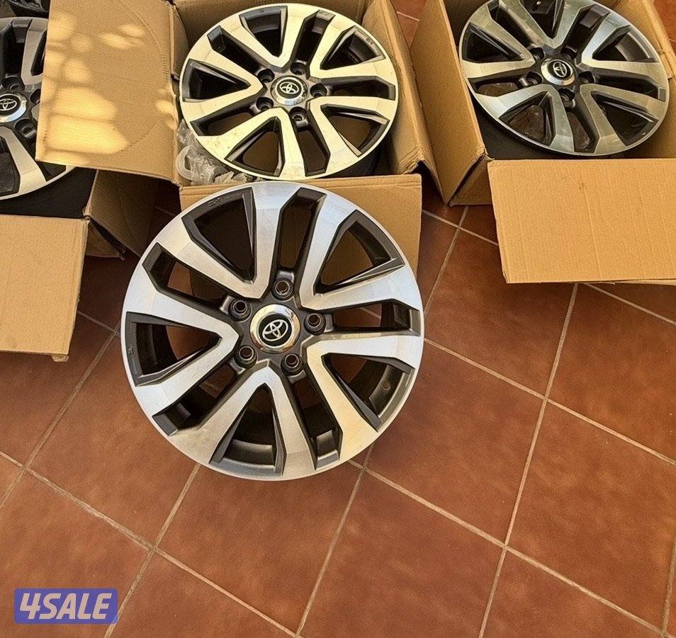 ٤ رنجات لاند كروزر قراند تورنيق الدرجه الاولي مقاس ٢٠"2