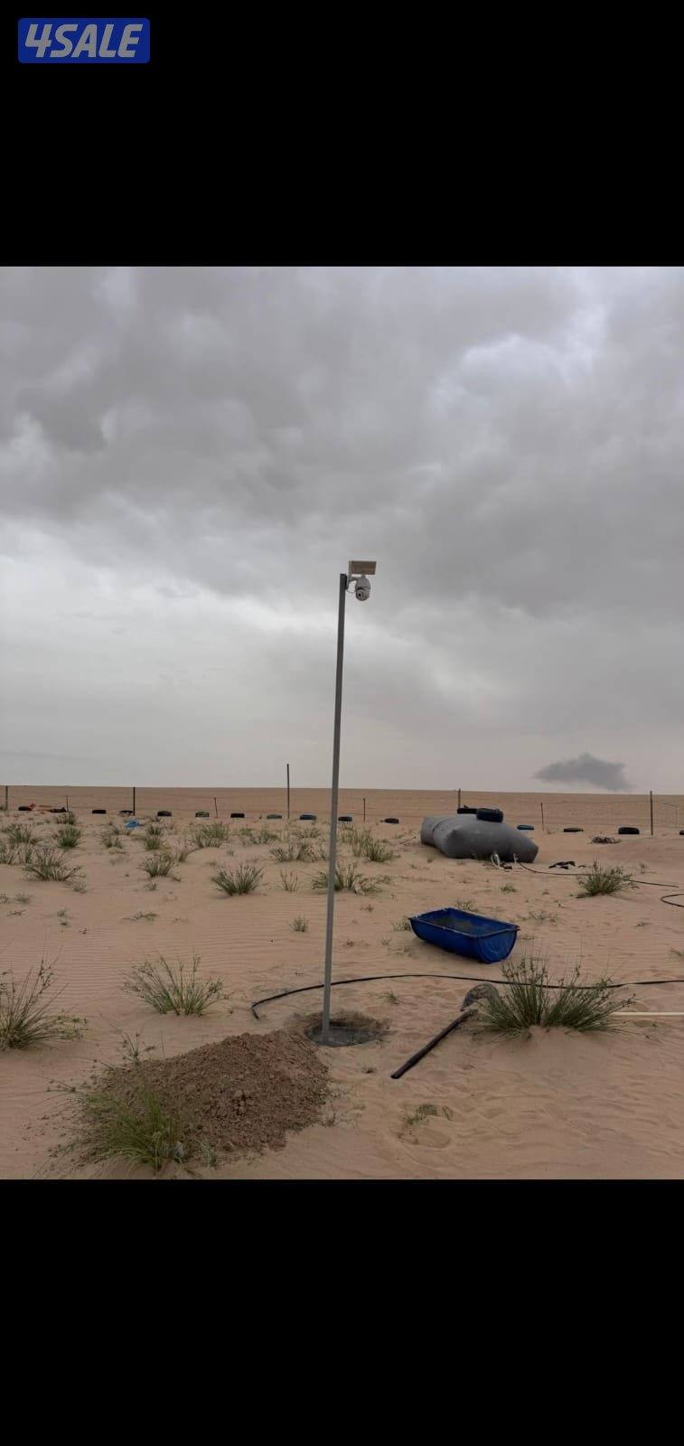 كاميرا طاقه شمسيه متحركه بجميع الاتجاهات صوت وصوره سبيكر مايك سنسرحركه5