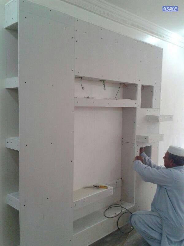 معلم جبسم بورد باكستاني ديكور جبس4