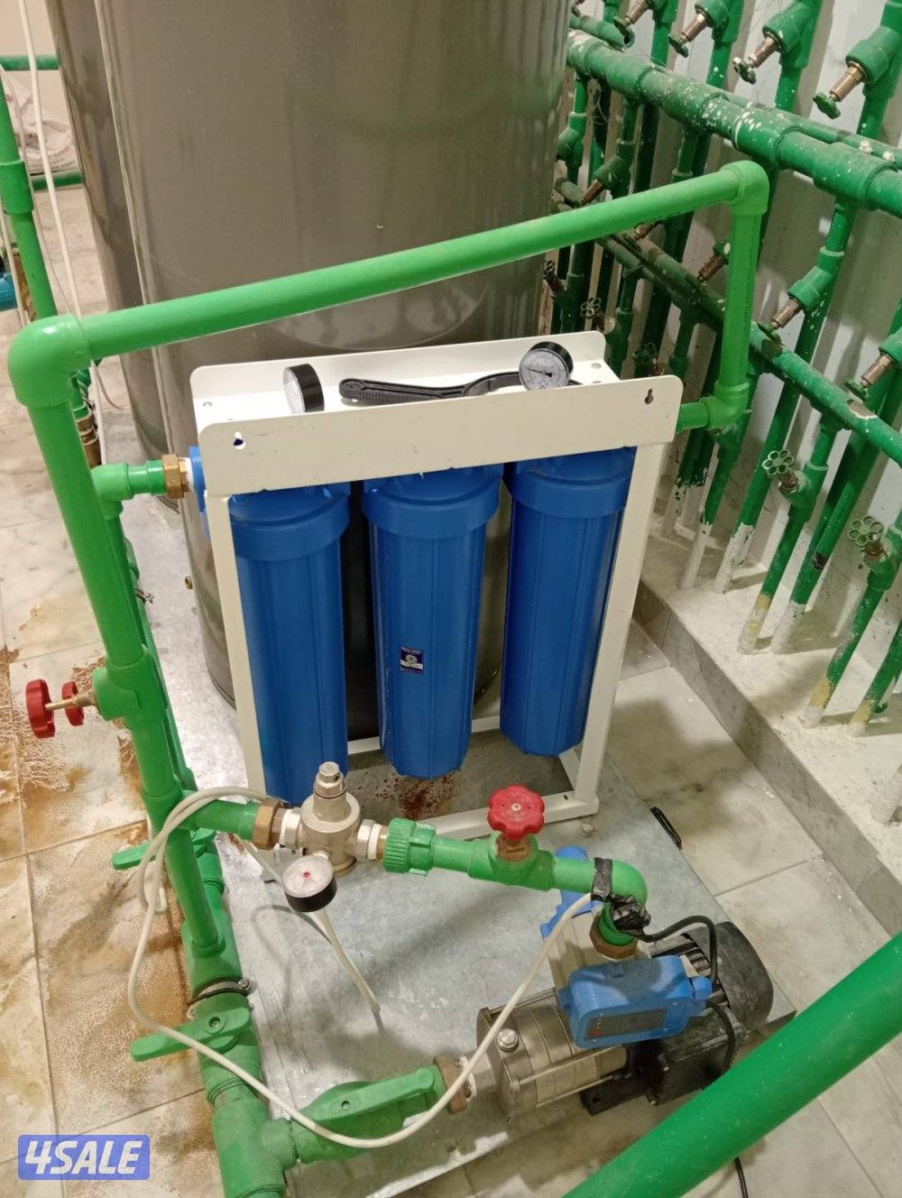 فني تصليح سخانات مركزي وتصليح مضخات المياه وصيانة الفلاتر5