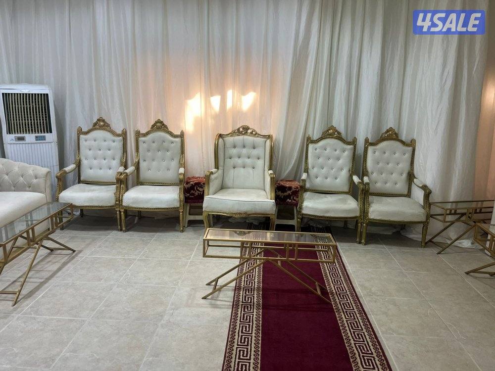 تأجير جميع مستلزمات الأفراح والمناسبات باقل الأسعار5