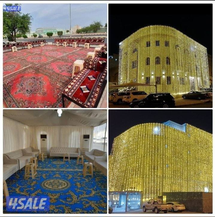 تأجير جميع مستلزمات الأفراح والمناسبات باقل الأسعار8