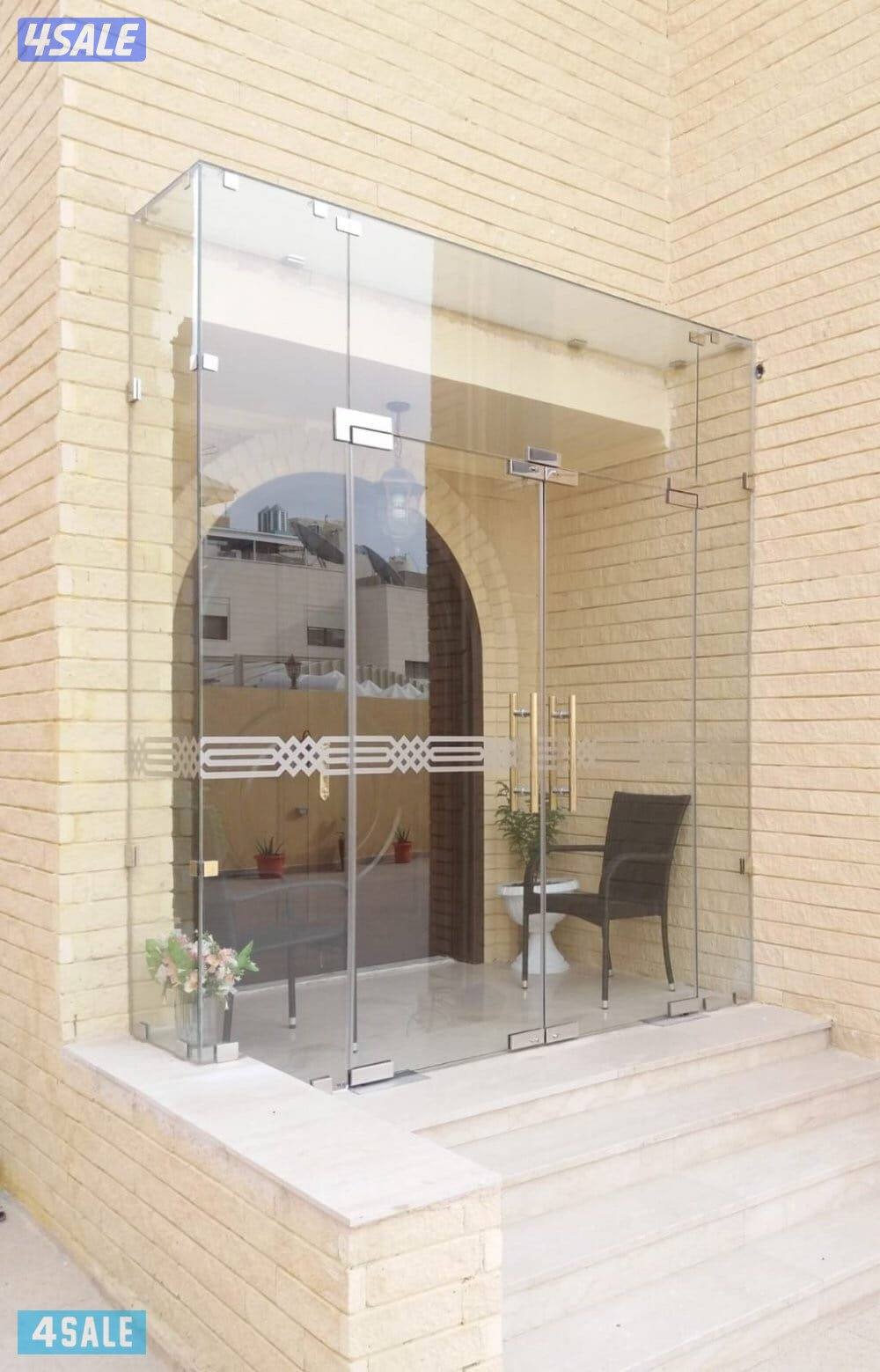 فني زجاج مرايا شور بكس دونيا مدخل فلل2