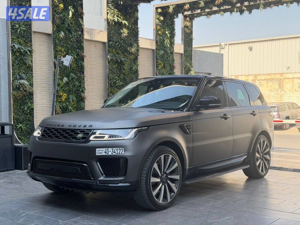 رنج روفر سبورت 2018 وكالة الكويت الغانم 6 سلندر بحالة الوكاله0