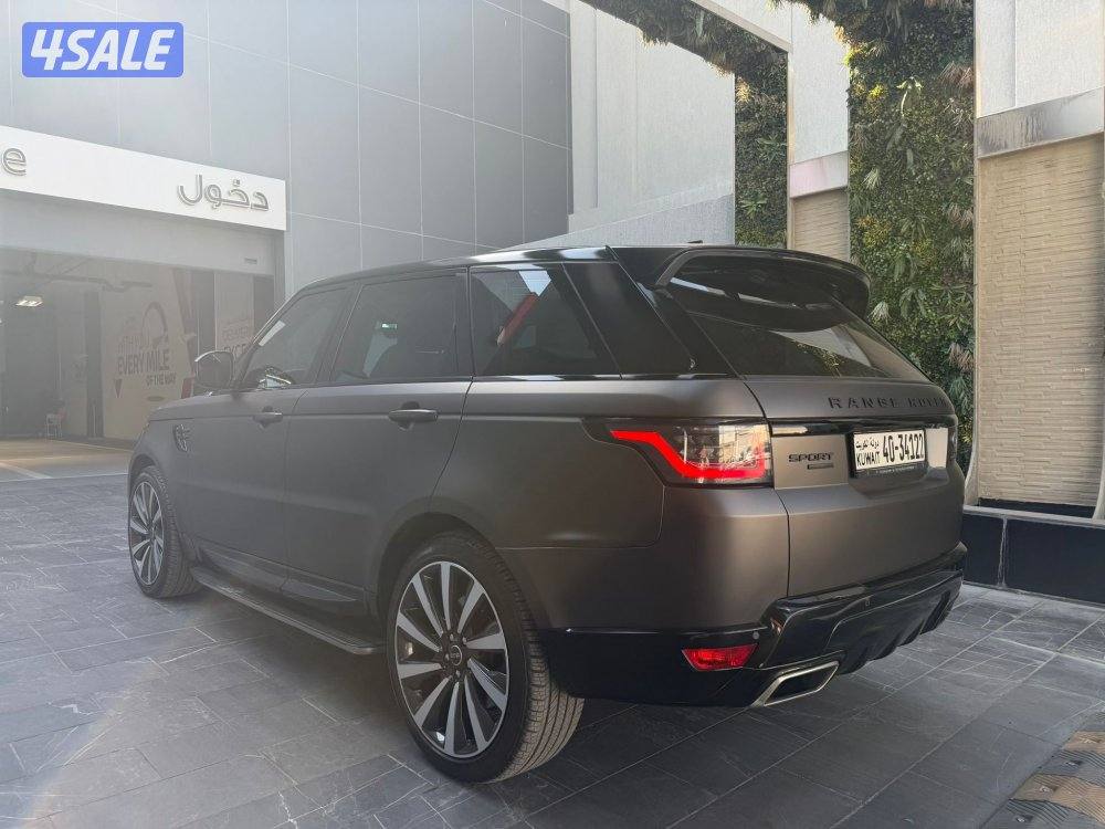 رنج روفر سبورت 2018 وكالة الكويت الغانم 6 سلندر بحالة الوكاله2