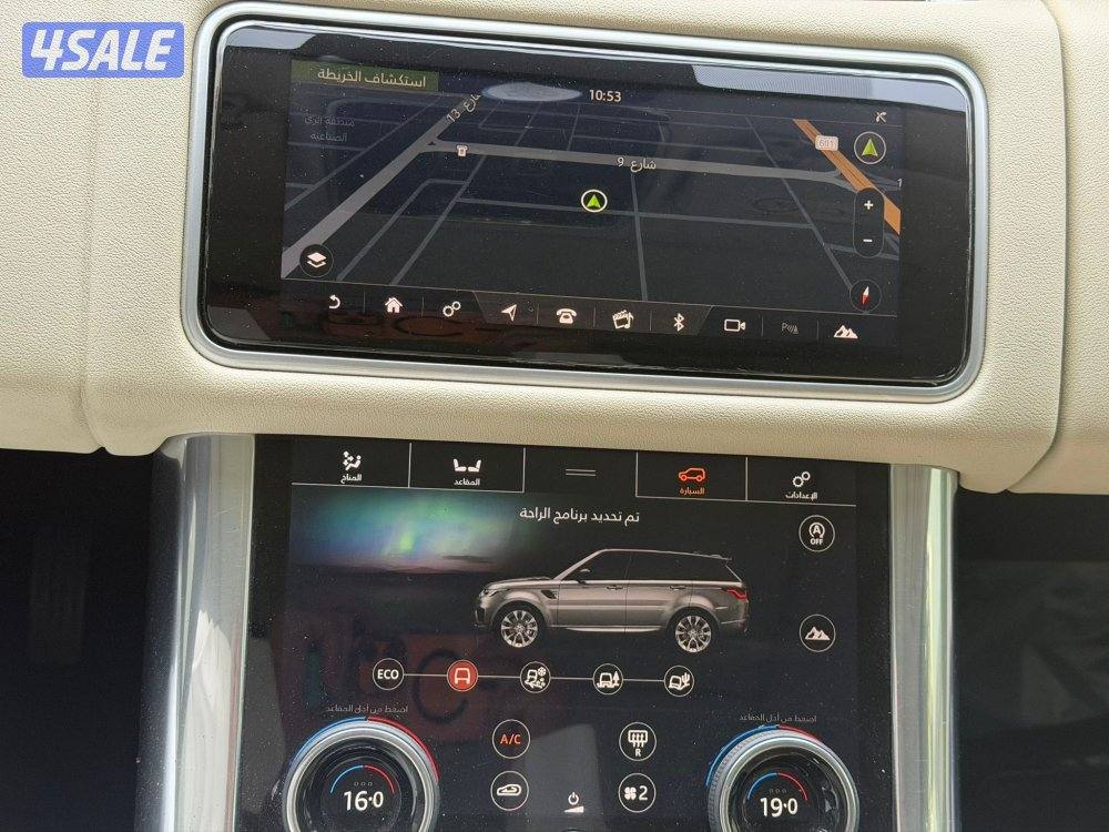 رنج روفر سبورت 2018 وكالة الكويت الغانم 6 سلندر بحالة الوكاله6