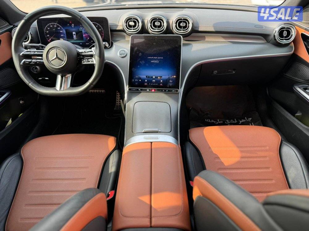 مرسيدس C300  موديل 2023 ماشى 23.000 k.m6