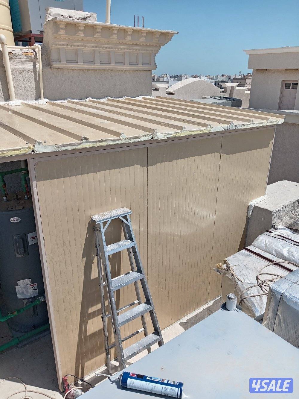 حداد مظلات أبواب سوار غرف سندويتش بانل9