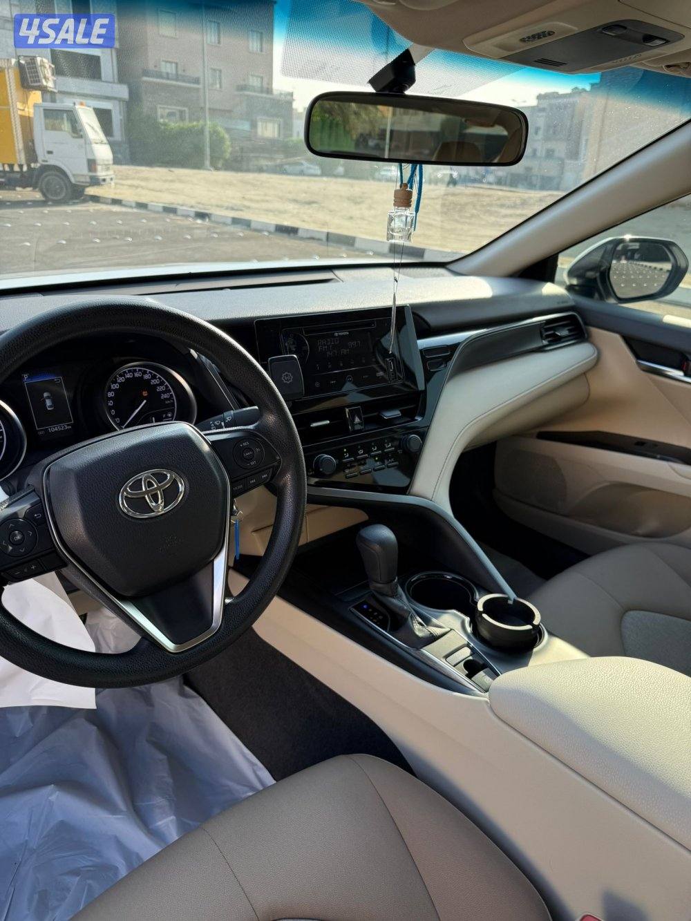 للبيع كامري LE موديل 2021 الساير عداد 104 شرط الفحص3