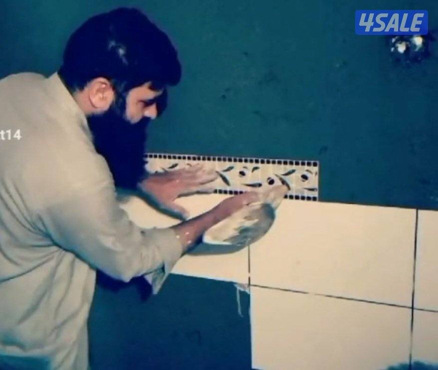 معلم سراميك ابو سعد باكستاني تركيب حمام مطبخ ارضيات شغل حصوصى و نصف1