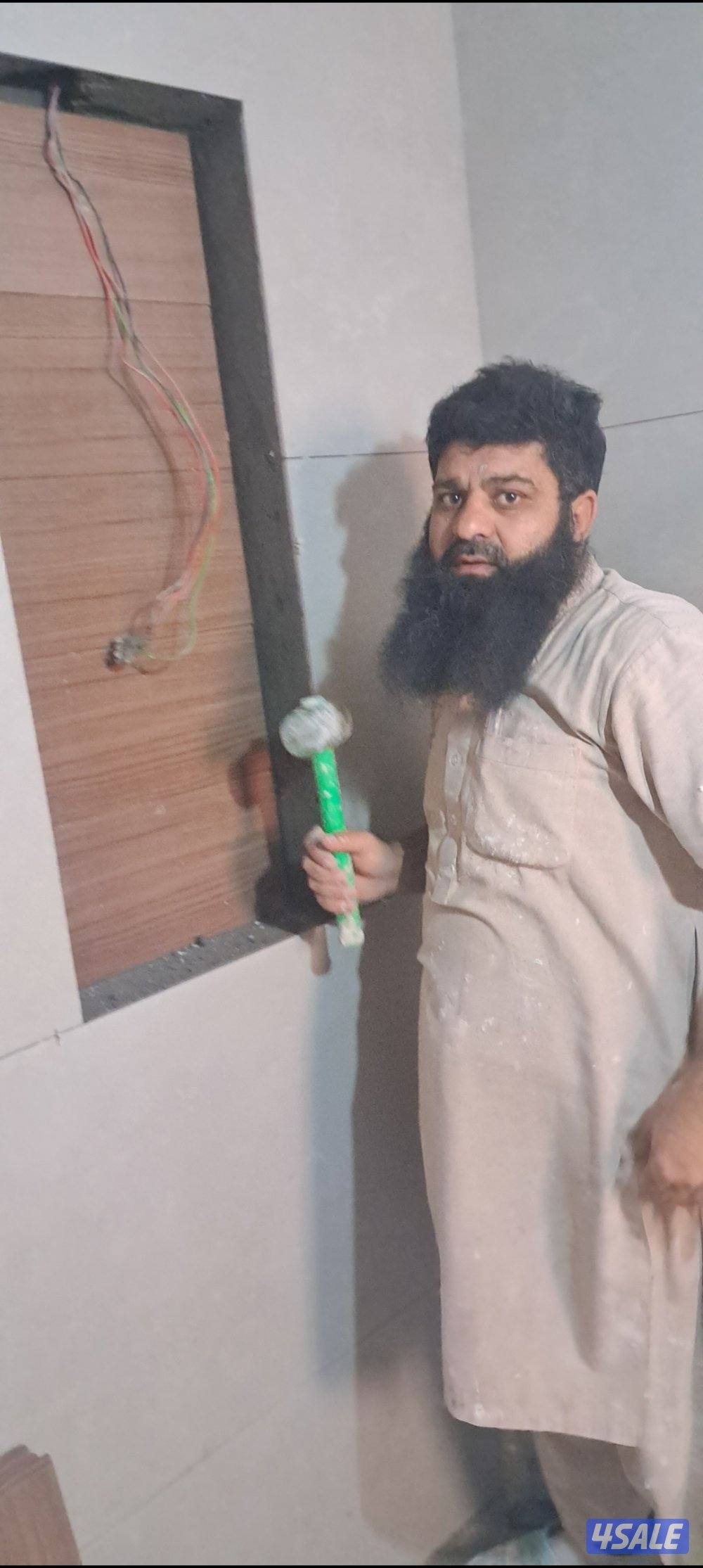 معلم سراميك ابو سعد باكستاني تركيب حمام مطبخ ارضيات شغل حصوصى و نصف10