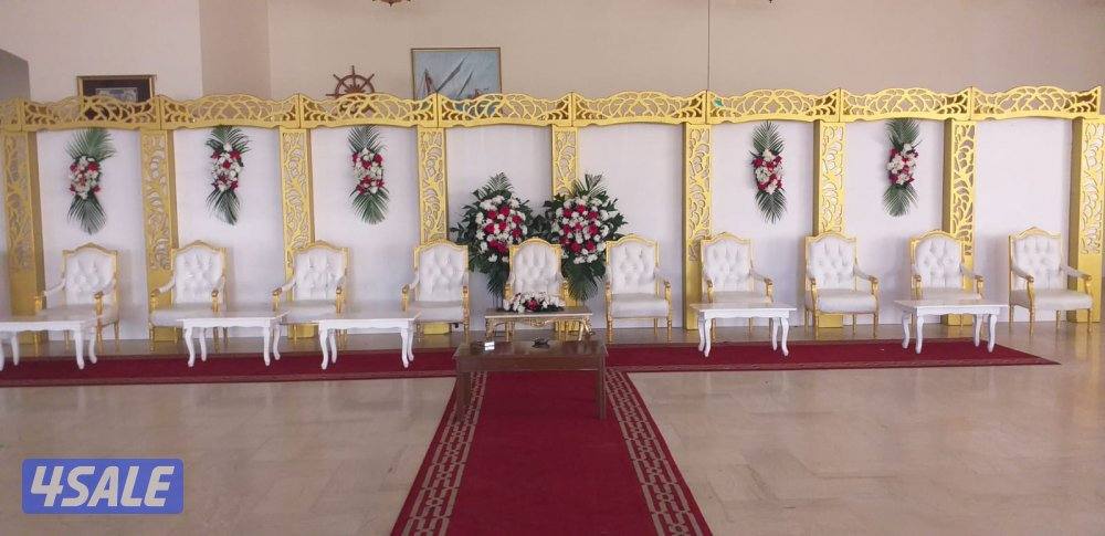 تأجير قاعات مع الفرش والكراسي7