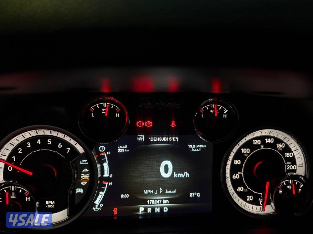 للبيع رام موديل 2022دبل قير ماشي 178الف قابل للزيادة1