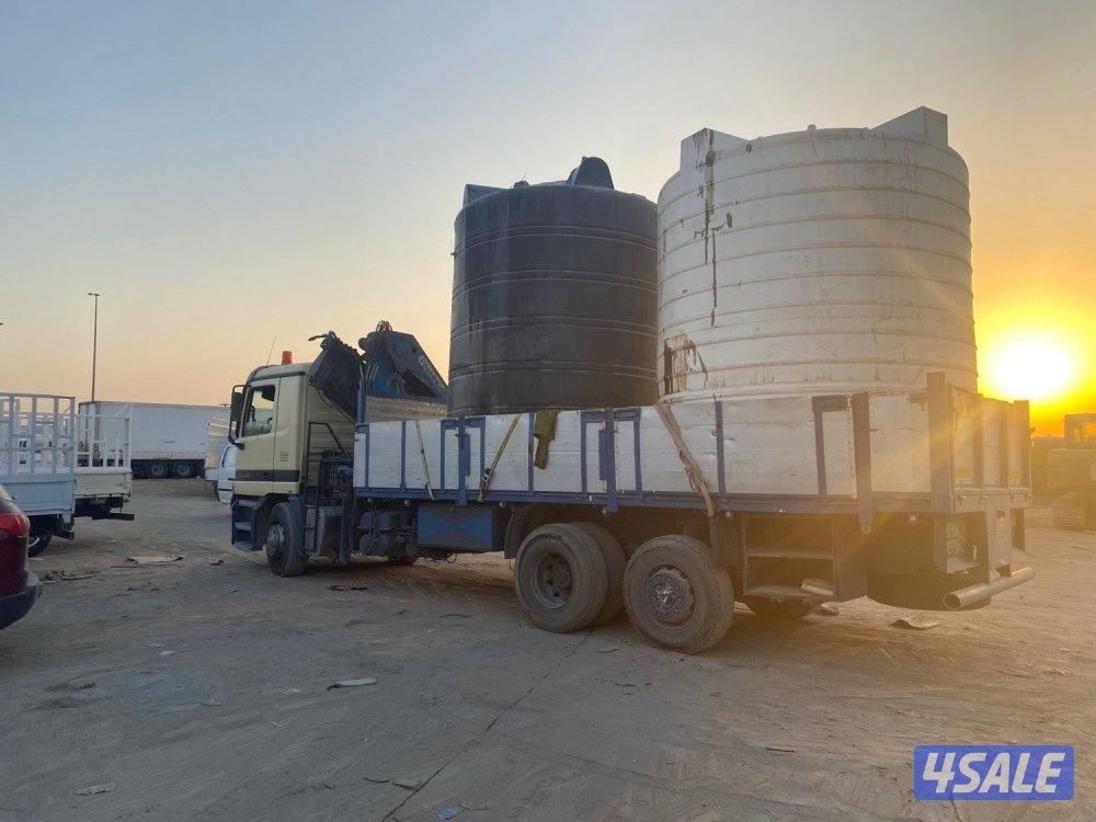 لوري كرين لتأجير لنقل جميع مواد البناء وغرف الكيربي3