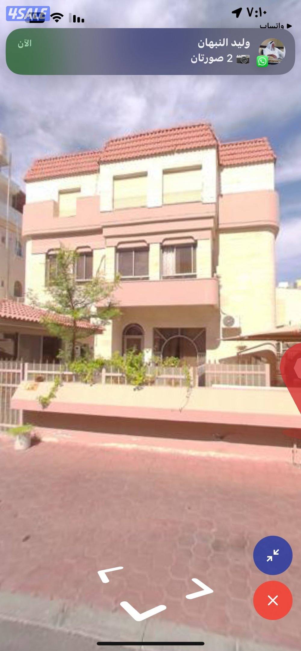 للايجار شقق فى سعد العبدالله وجابر الاحمد وشمال7