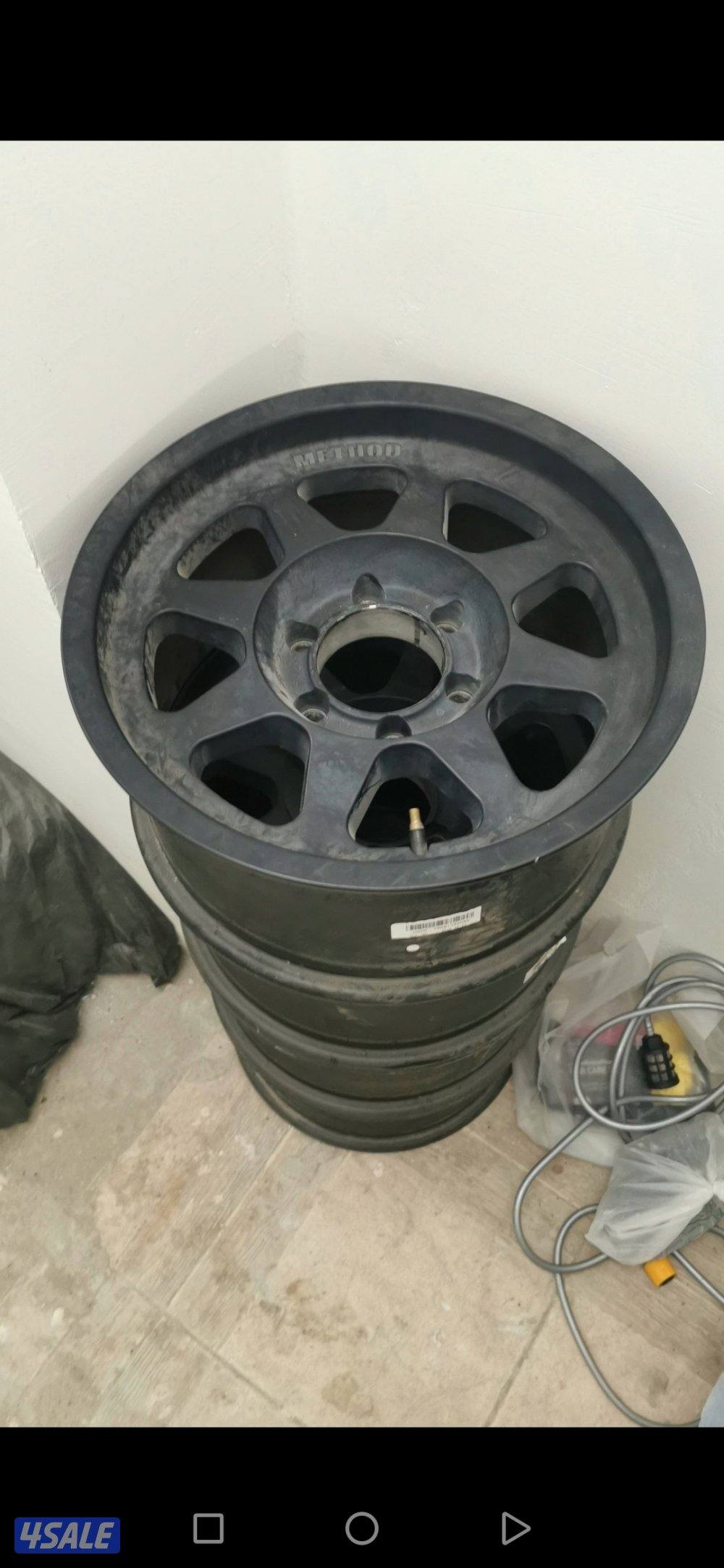 4  رنغات ميثود اصلي + 4 رنغات جمس حجم 203