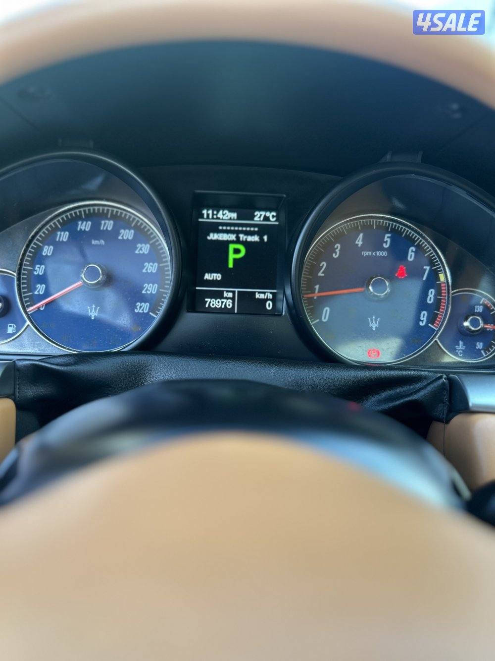 مازيراتي غراند سبورت المالك الاول وكالة الكويت ماشي ٧٩ الف9