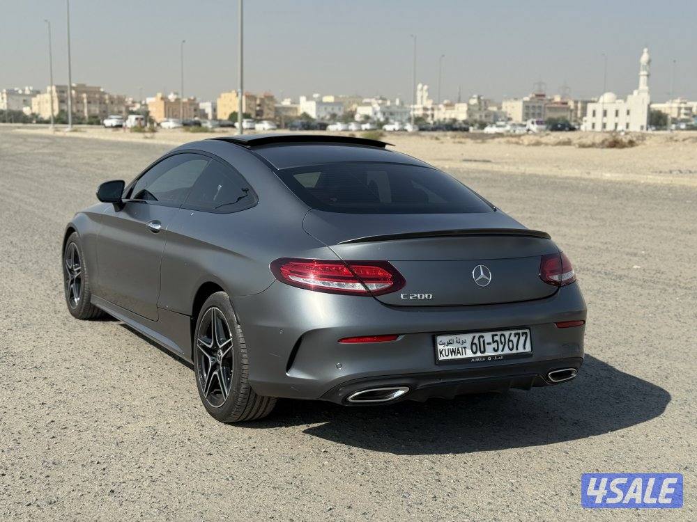 مرسيدس 2022 حجم C200 كوبيه 🔥بحاله شبه جديده🔥ب109001