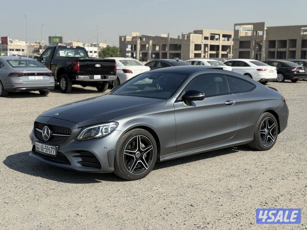 مرسيدس 2022 حجم C200 كوبيه 🔥بحاله شبه جديده🔥ب109005