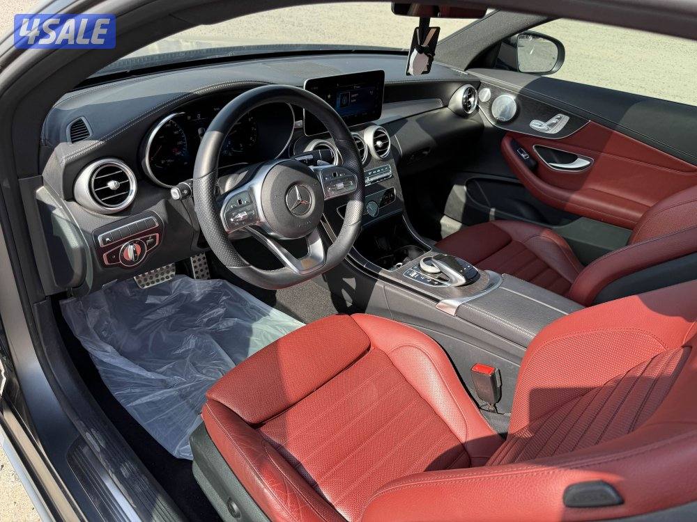 مرسيدس 2022 حجم C200 كوبيه 🔥بحاله شبه جديده🔥ب109007