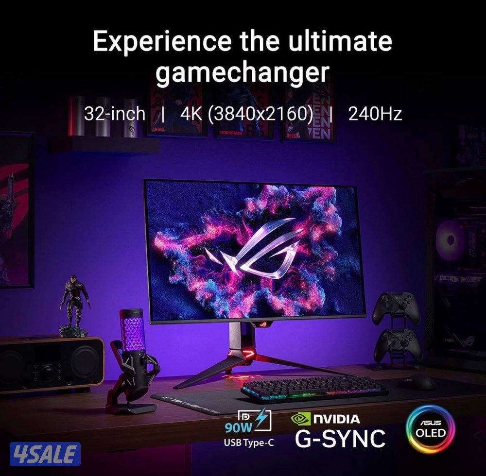 ASUS ROG OLED 32 4K 480 FPS1