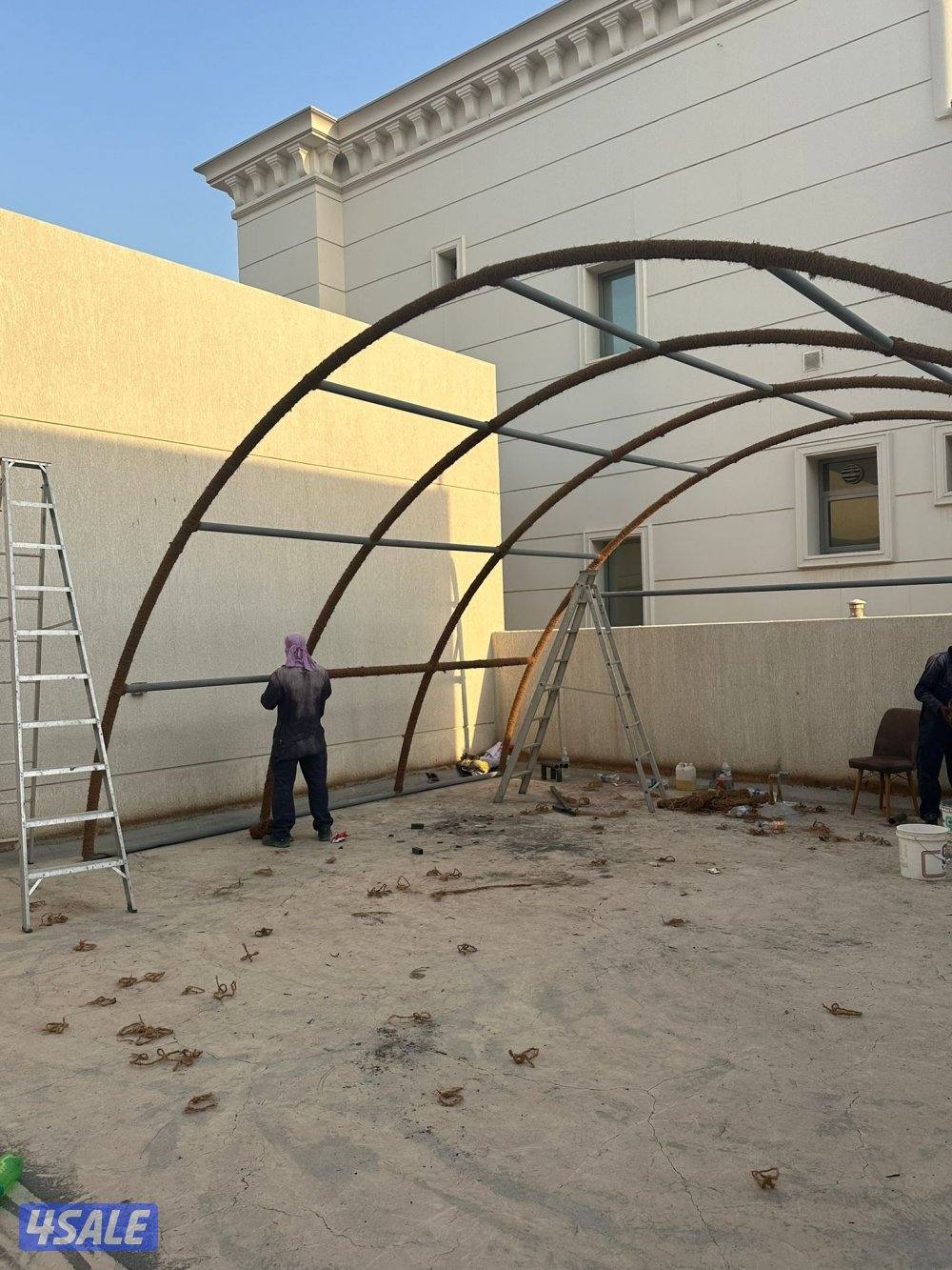 مضلات سيارات - درج - ابواب - كراسي -شبوك جميع انواع الحداة2