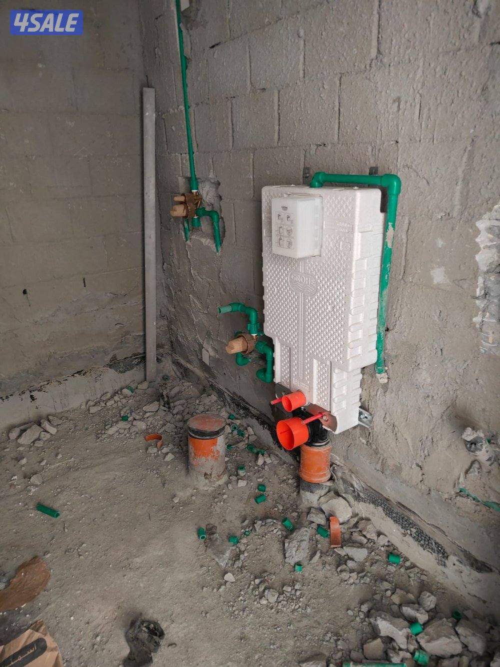 فني صحي تمديد وتشطيب الحمامات والمطابخ7