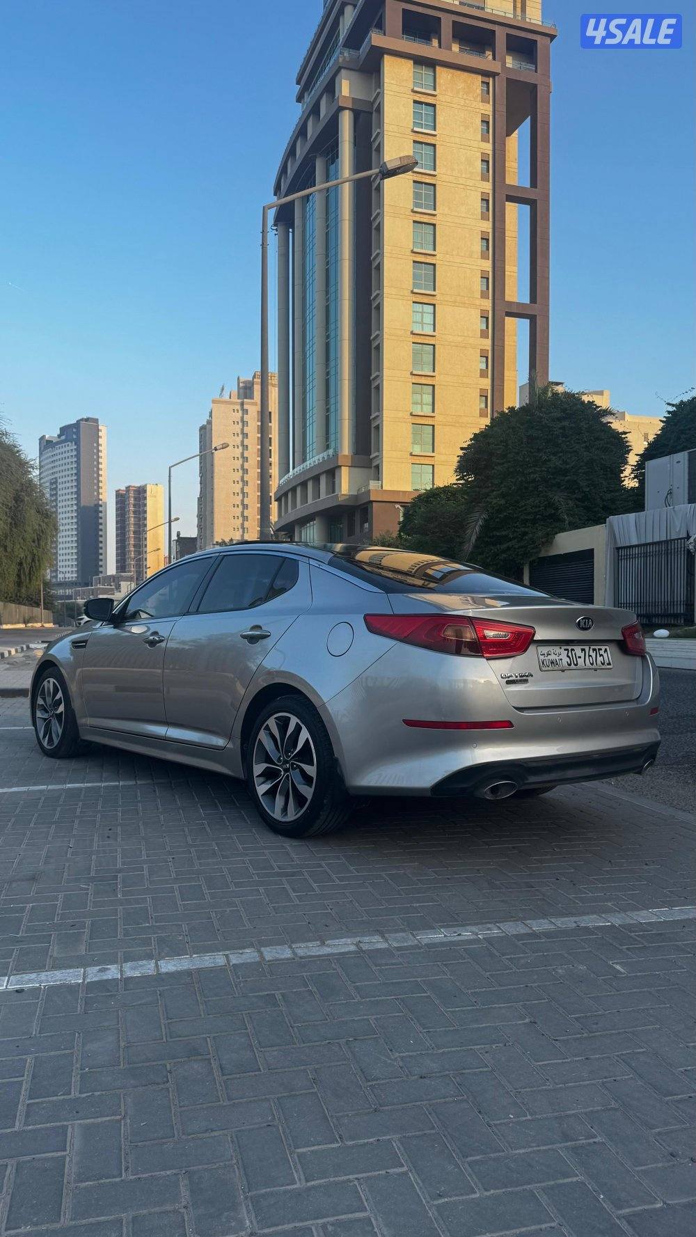 كيا اوبتيما 2015 صبغ الوكالة ماشي 110 الف فقط2