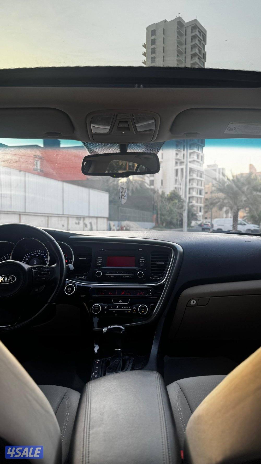 كيا اوبتيما 2015 صبغ الوكالة ماشي 110 الف فقط5