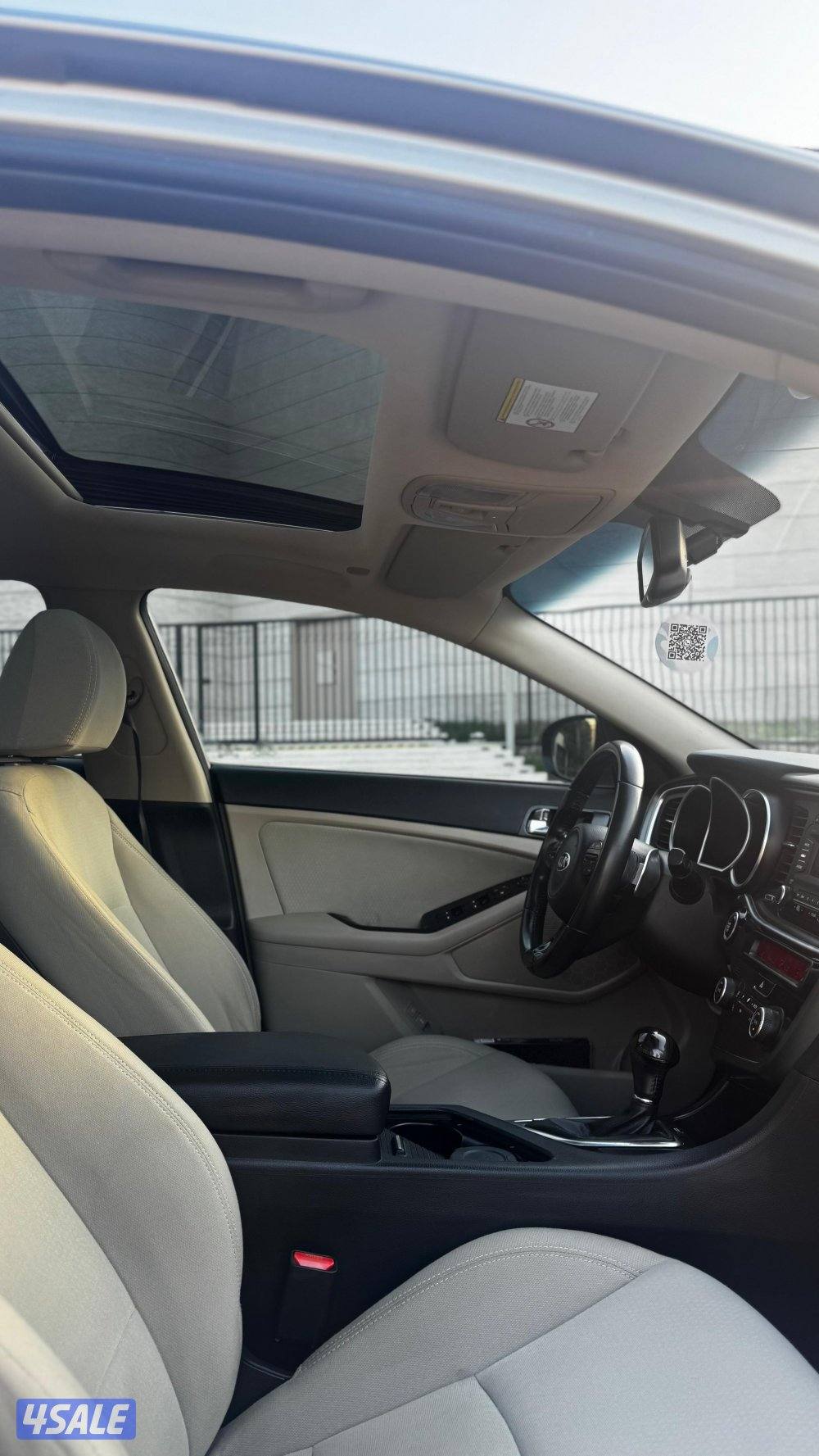 كيا اوبتيما 2015 صبغ الوكالة ماشي 110 الف فقط7