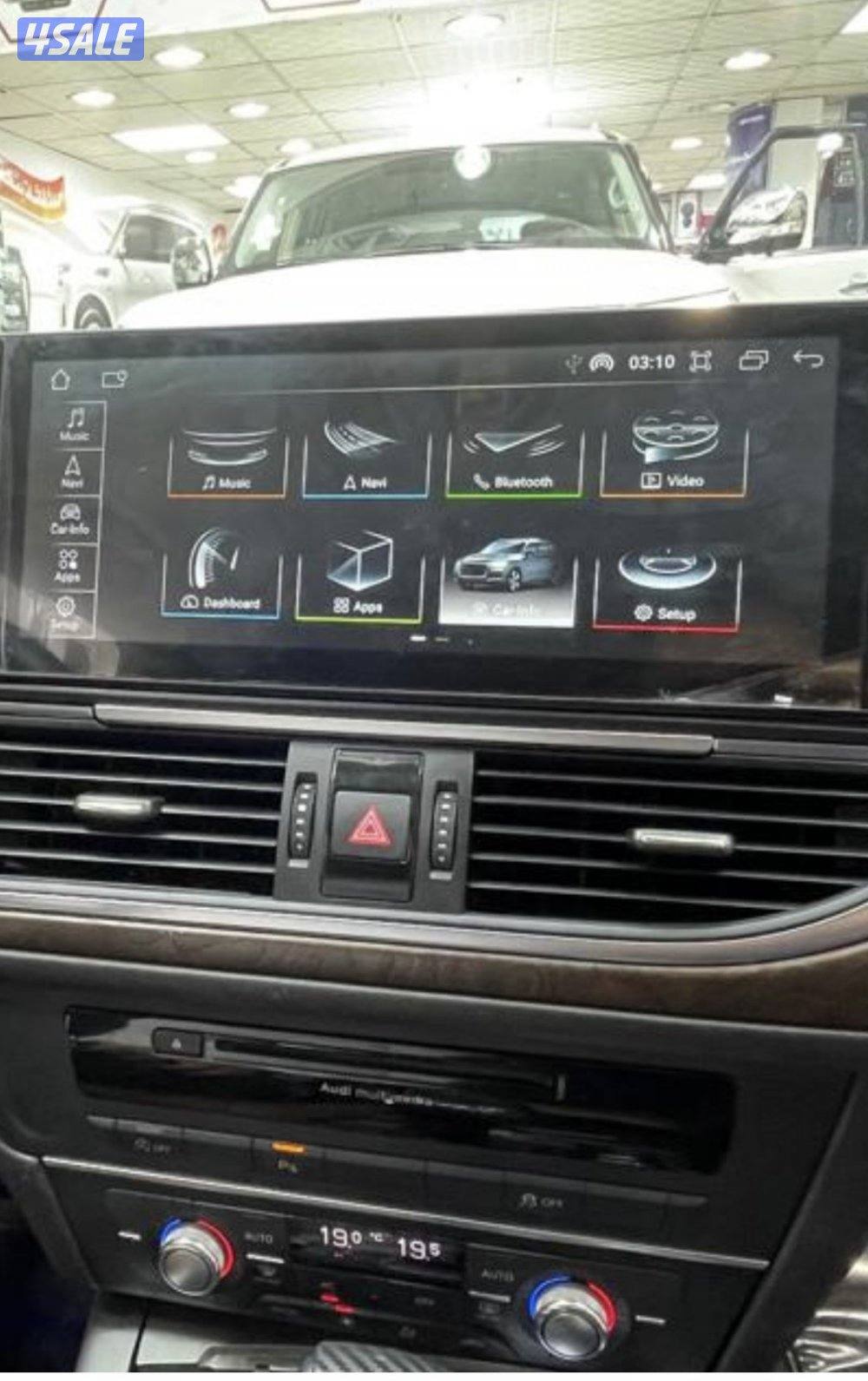 للبيع شاشه أودي A7 ( أندرويد + كاربلاي ) قياس 12.3 انش-A7 2011-20181