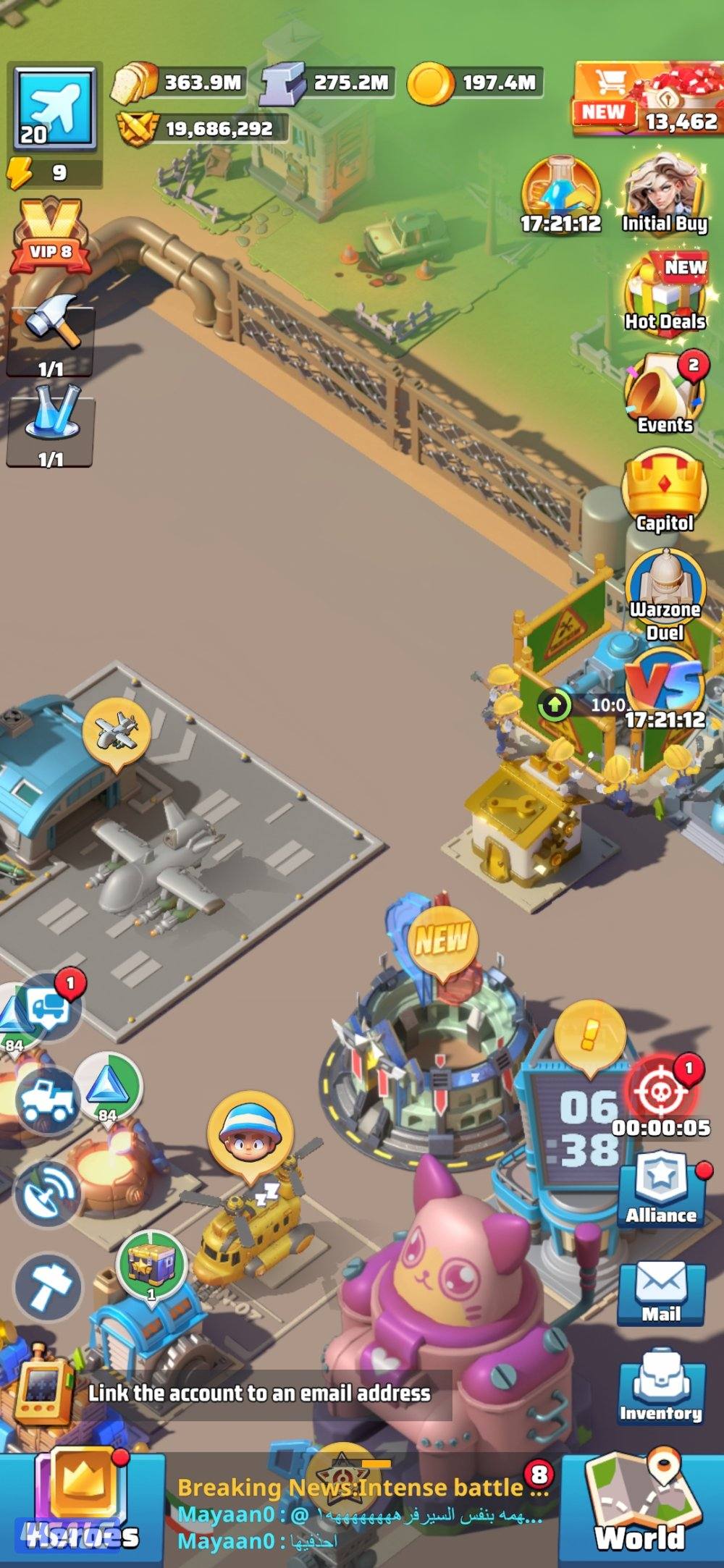 last war survival lvl.24 حساب مميز بسعر نار3