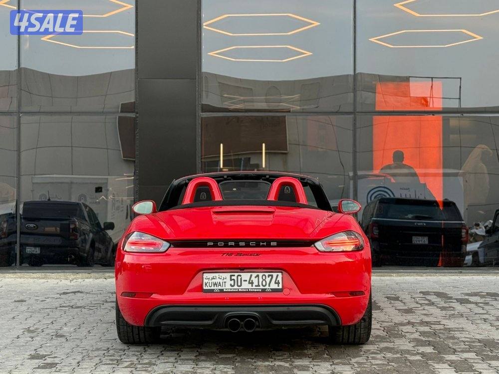 PORSCHE 718 BOXSTER _2018 عداد 28 الف فقط5