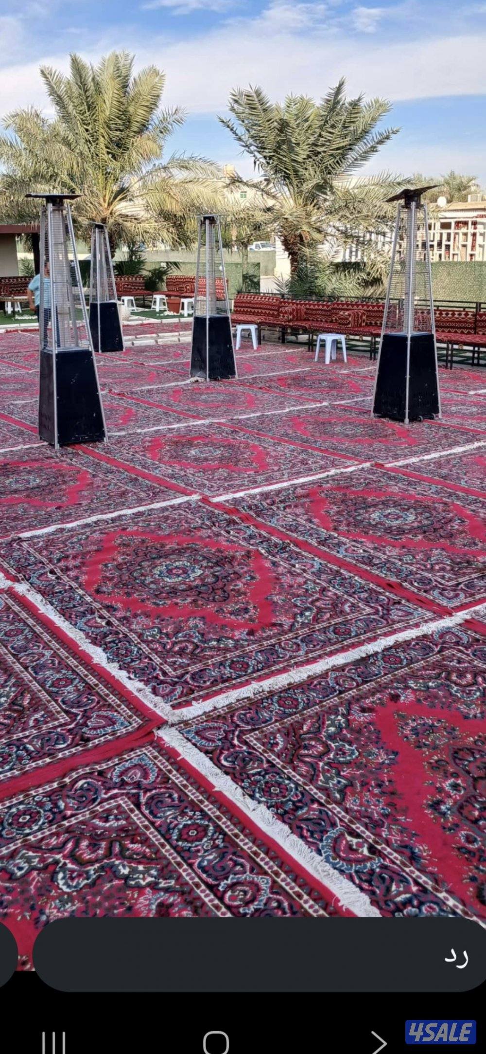 خدمة ضيافة ViPجميع انواع التمور والعصائر الفرش والكراسي والسجاد14