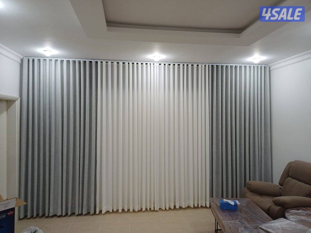 تفصال احدث موديلات الستاير بأفضل الاقمشةوفك وتركيب جميع انواع الستائر12