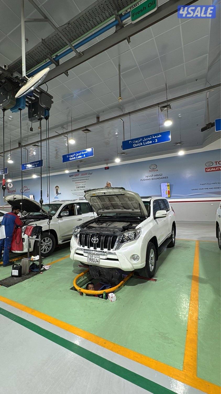 للبيع برادو صبغ وكااله1