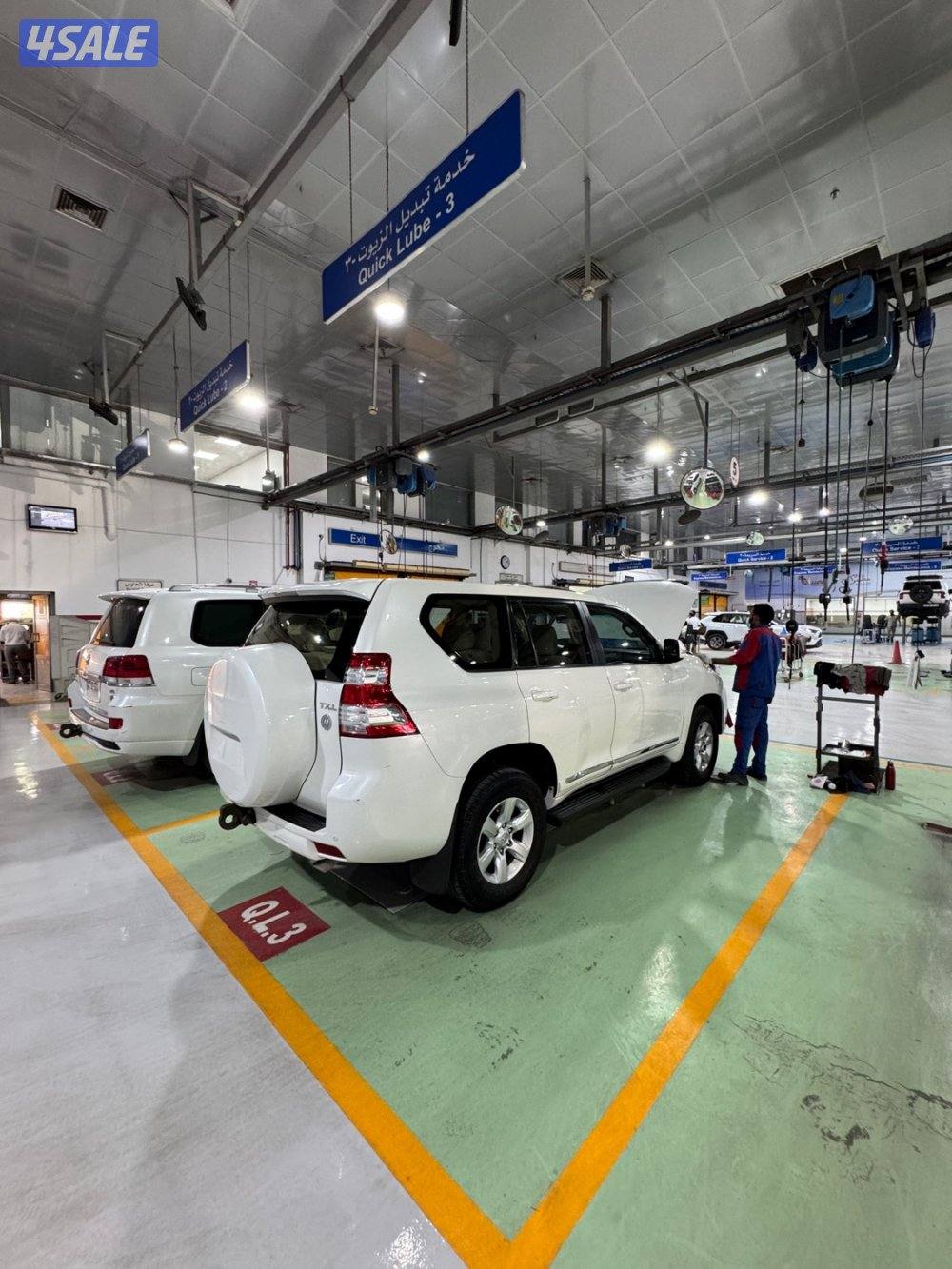 للبيع برادو صبغ وكااله3