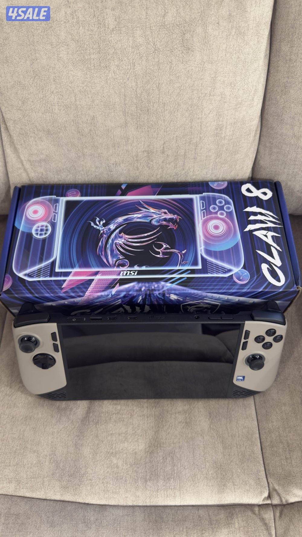 جهاز ألعاب محمول msi claw 8 ai+ جهاز مواصفاته جبارة4