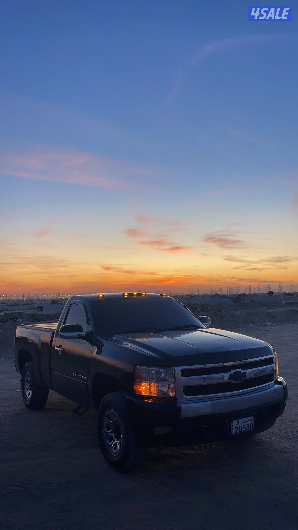 سلفرادو اسود ، غماره ، سنة الصنع 20091